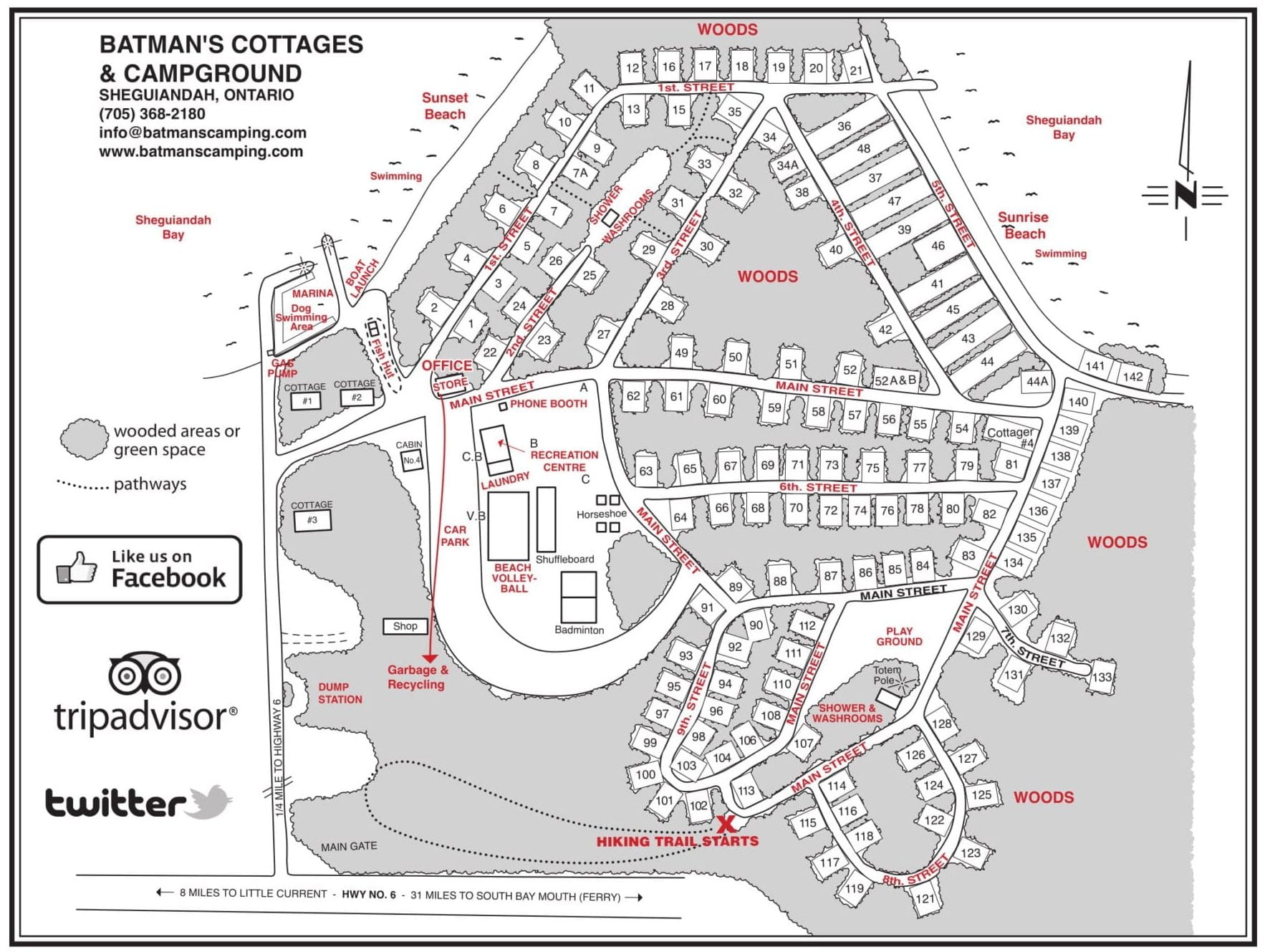 Batman's Cottages and Campground